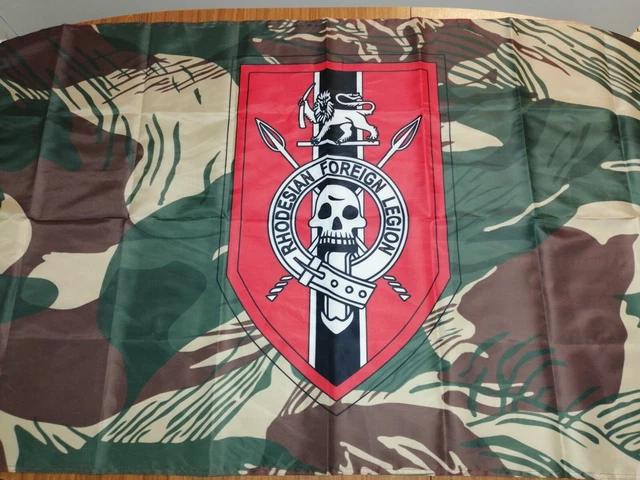 RHODESIA FOREIGN LEGION army Flag 3X5 ft £14.99 - PicClick UK