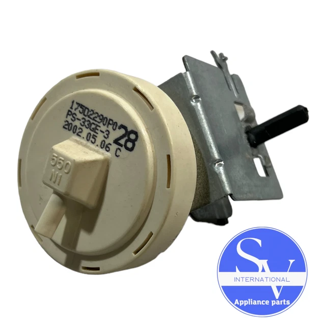 GE WASHER WATERLEVEL Pressure Switch 175D2290P028 WH12X10065