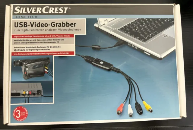Silver Crest USB video grabber