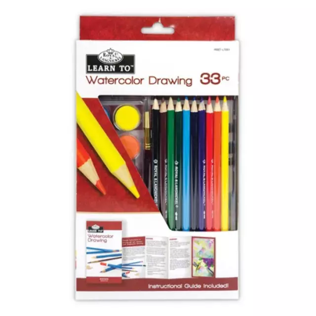 Royal & Langnickel Tin Sketching and Charcoal Art Set with Kneadable Eraser