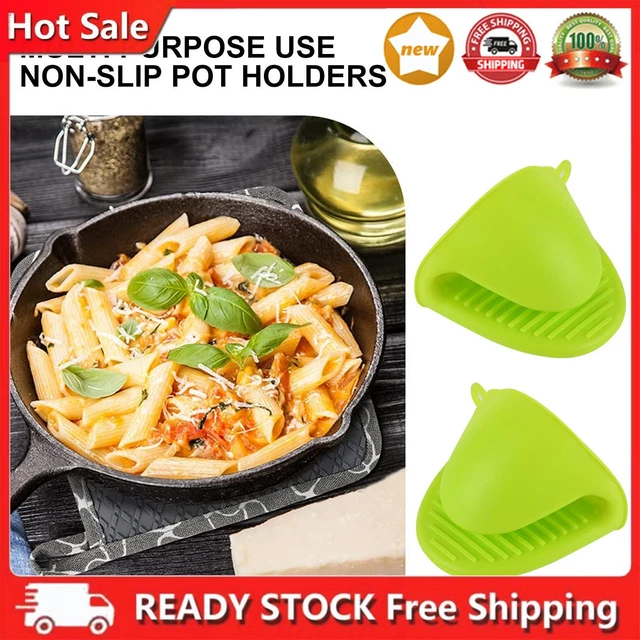 2 pz mini guanti in silicone, 2 pz guanti da forno, maniglie pizzicanti, migliori caldi?d