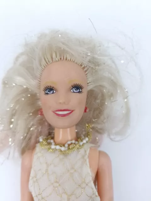 Jem Jerrica Glitter n Gold Doll Vintage 1985 Hasbro