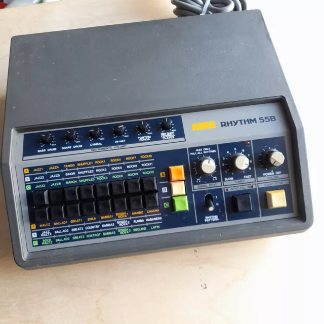 Korg Rhythm 55B KR-55 Vintage Rhythm Box analog Drum Machine