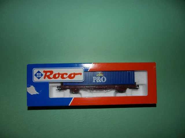ROCO 46491 WAGON Plat A Bogies A Ranchers De La Sncf EUR 20,00 - FR