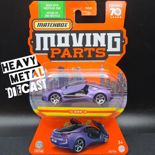 Matchbox '16 BMW i8 (2023 Moving Parts)