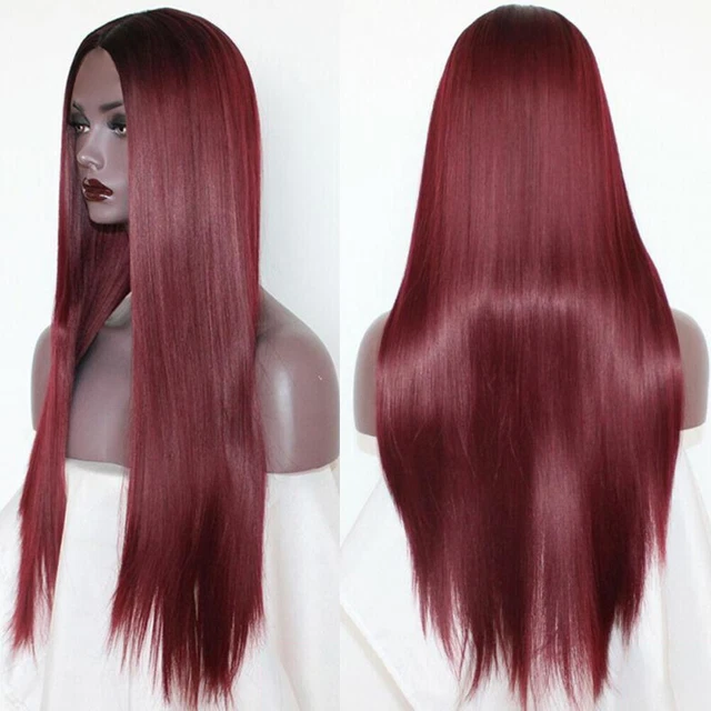 Peluca para el cabello para adultos accesorios de belleza pelucas resistentes al calor sintéticas rectas