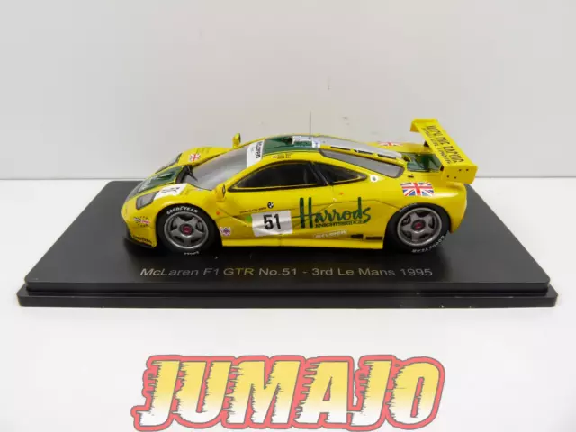 24H109 1/43 HACHETTE Japon 24 Heures Le Mans : McLaren F1 GTR 1995 Wallace #51 2