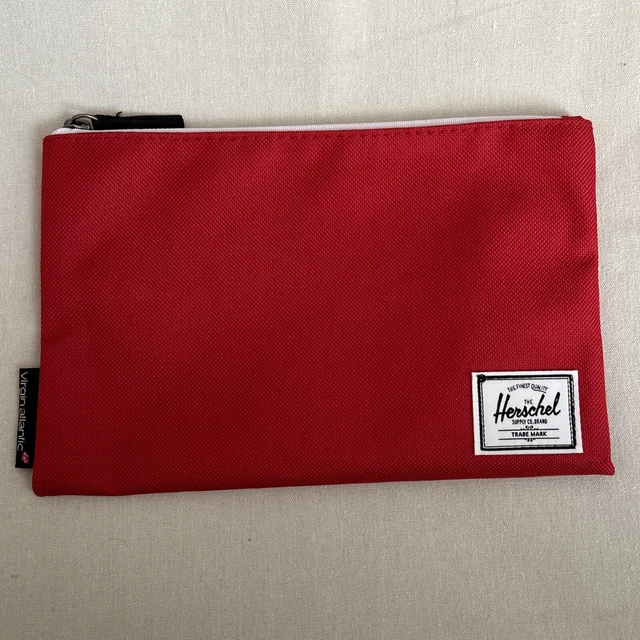 Virgin Atlantic Premium Red Herschel Amenity Travel Pouch Wash Bag Toiletries