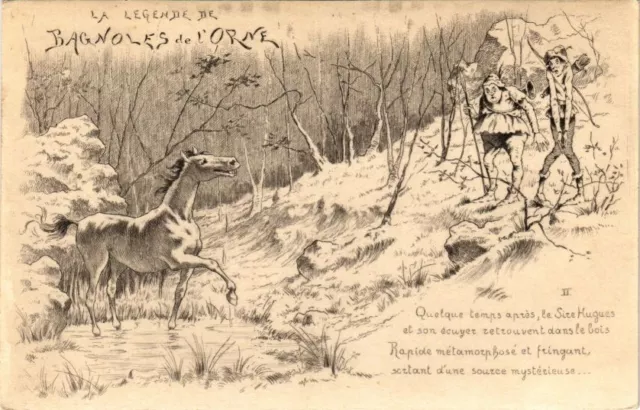 CPA BAGNOLES-de-l'ORNE - The Legend of (195882)