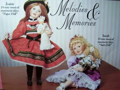 Paradise Galleries Porcelain Doll Treasury Collection  Premier Edition Sarah 14" 4