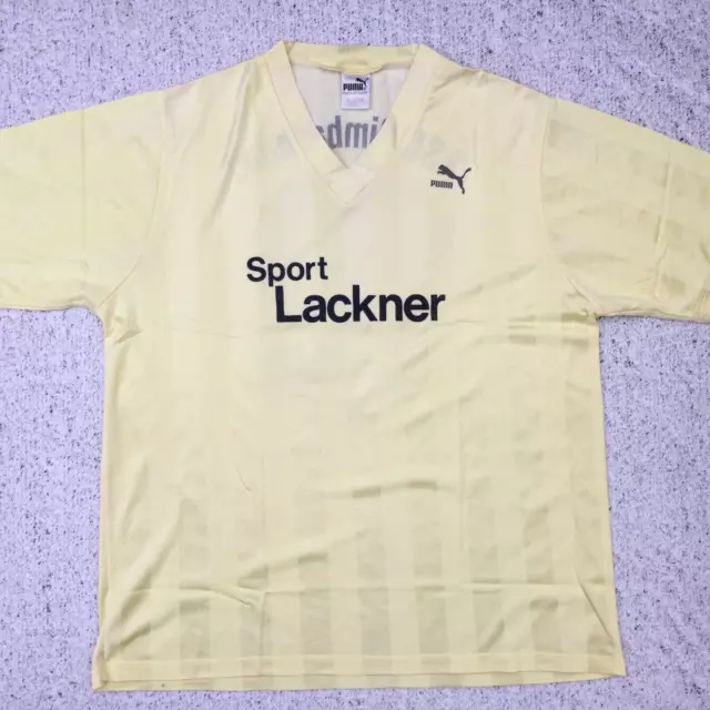 VINTAGE PUMA SPORT LACKNER FOOTBALL SHIRT SIZE XL ADULT (V GOOD) No 10