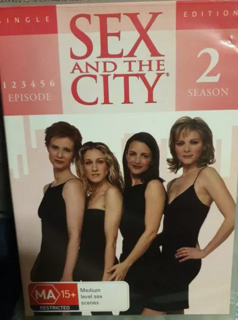 Sex And The City: Season 2 Episodes 1-6 (DVD, Region 4) Brand New and Sealed