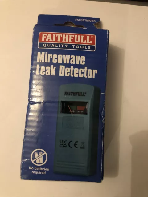 Faithfull EM0328 Micro-Ondes Détecteur de Fuite 3MHz - 3GHz