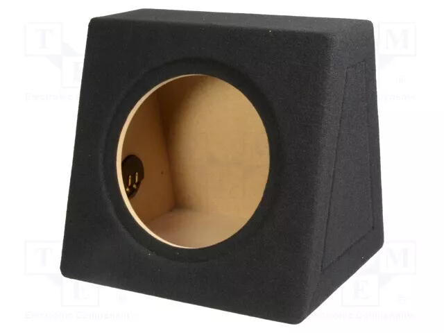 1 piece, Car loudspeaker enclosure OB.MDF.03.BK /E2UK