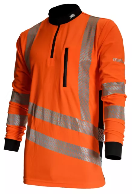 TreeHog THHV2010 Hi Viz Shirt Long Sleeve, Suitable for Stihl & Husqvarna Users