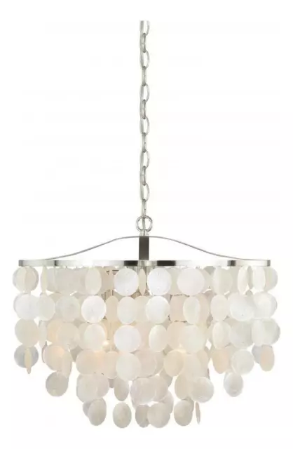 Elsa Capiz Shell 20In. Pendant