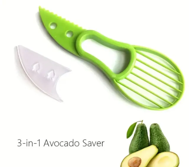 3 in 1 Avocado Cutter Slicer Avocado  peeler  Multifunctional For Kitchen use.