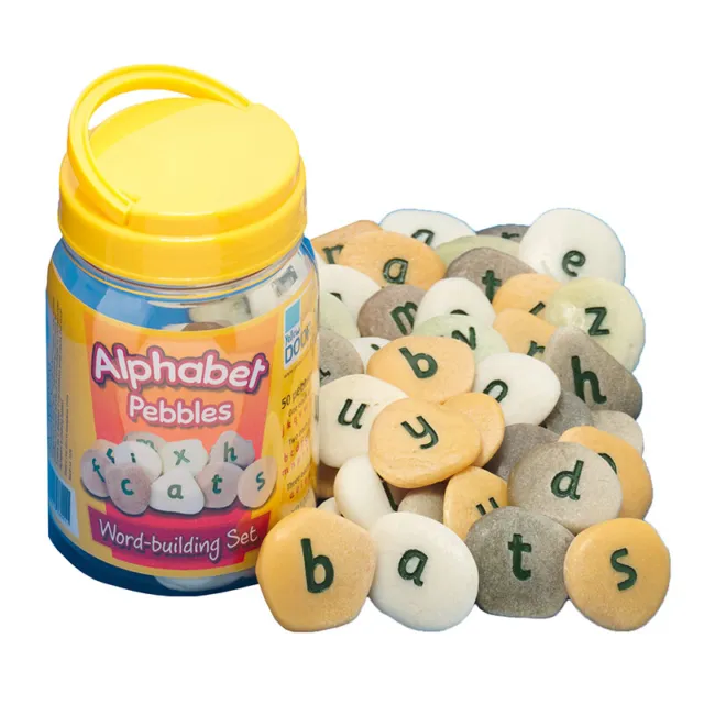Yellow Door Alphabet Pebbles, Word-Building Set