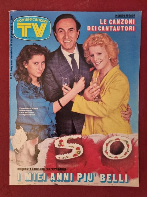 TV SORRISI E Canzoni n 10 1986 Massimo troisi - Lena Biolcati +scheda TOTIP[C67] EUR 15,13