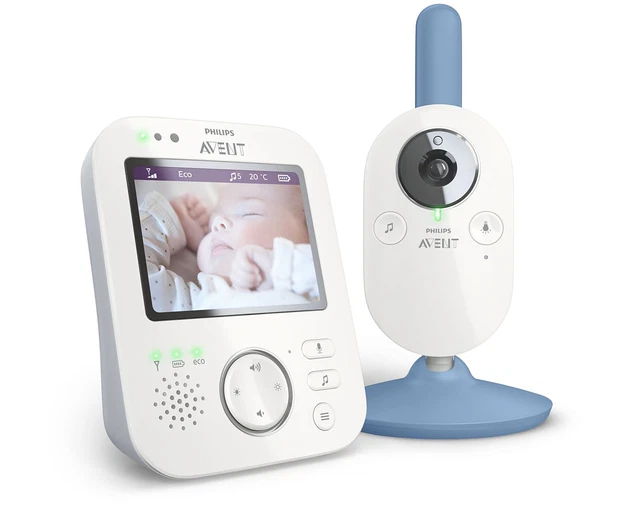 Philips AVENT Video Babyphone Babyfone High Version SCD845/26 LCD Display