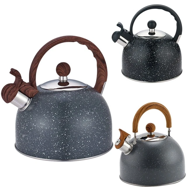 Bouilloire sifflante Teakettle Théière pour les voyages Bouilloire d'eau