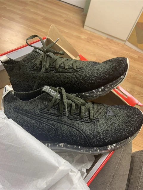 PUMA MEN S JAMMING Running Shoes Puma Black Forest Night Pre owned