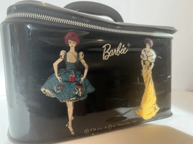 1962 Barbie Doll Train Case, Canadian Edition Storage Case Vintage Very Rare 3