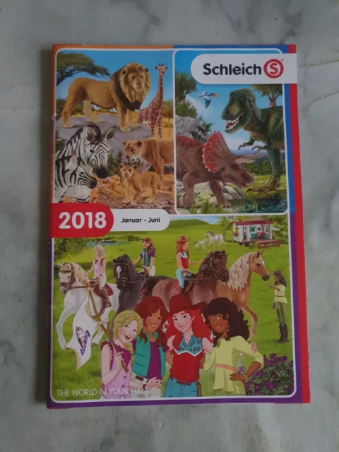 Schleich - Katalog - Prospekt - Werbeheft von 2018, Januar - Juni