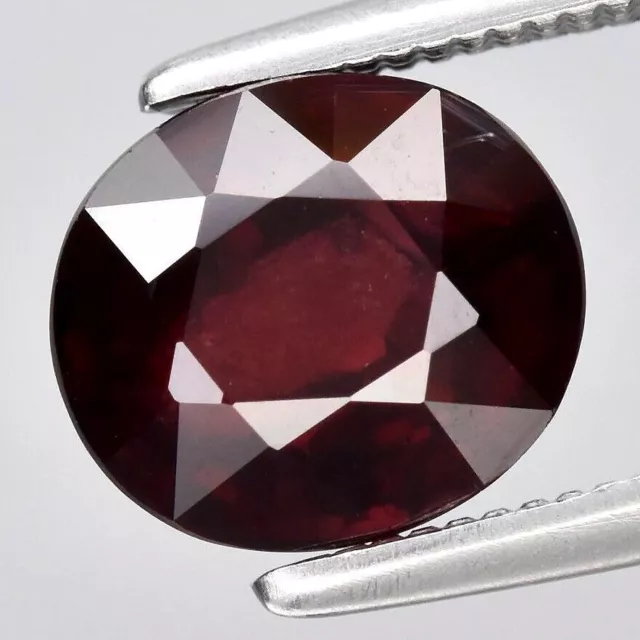 ★★   RARE !! RHODOLITE POURPRE ROUGE DE MADAGASCAR : 1,95 CARAT ★★ P415.135t