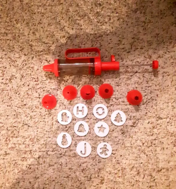 Pistola prensa de galletas fabricante de galletas 6 puntas 9 discos de forma hornear vacaciones juego de 16 piezas