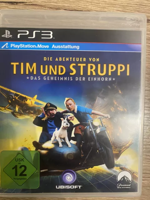 Ps3 Die Abenteuer von Tim und Struppi: das Geheimnis der 'einhorn'