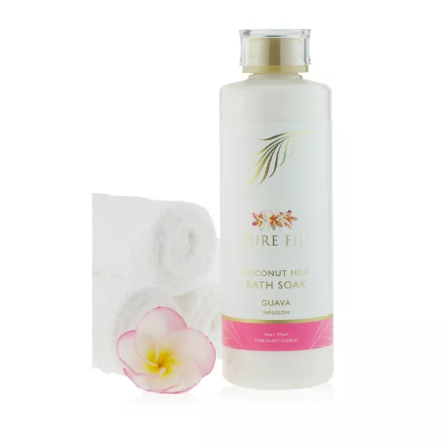 Pure Fiji Coconut Milk Bath Soak - Guava