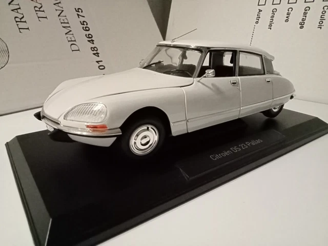 Citroën DS 23 Pallas Norev (1/18) - Blanche – 1 000 exemplaires