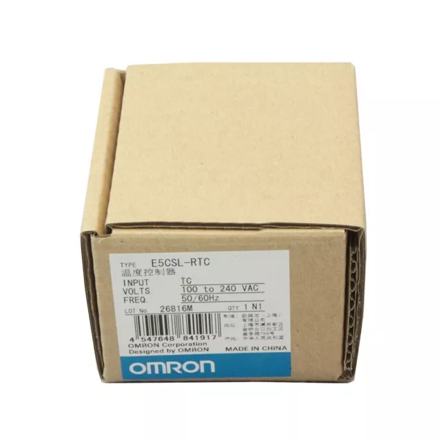 1 year warranty New Omron Temperature Controller E5CSL-RTC E5CSLRTC 100-240V