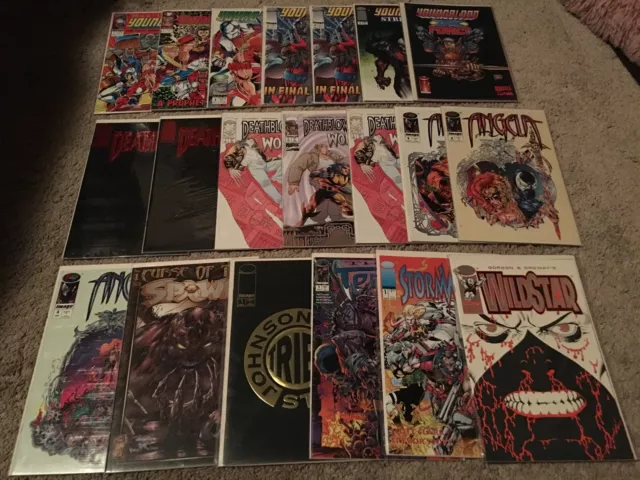 Lot Of 55 Image Comics, Youngblood/Death Blow/Spawn/Gen. 13 & More