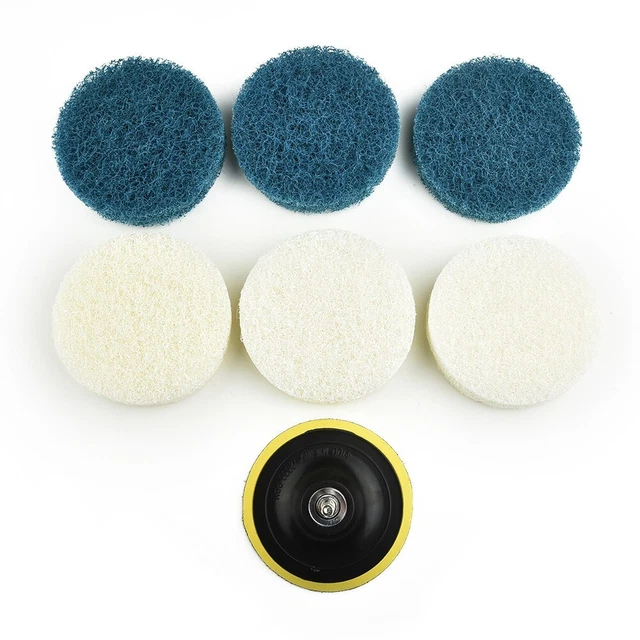 Lot De 24 Tampons De Ponçage Bowling - Kit Nettoyage Boule 5 Grains (500 à 3000) - 122mm