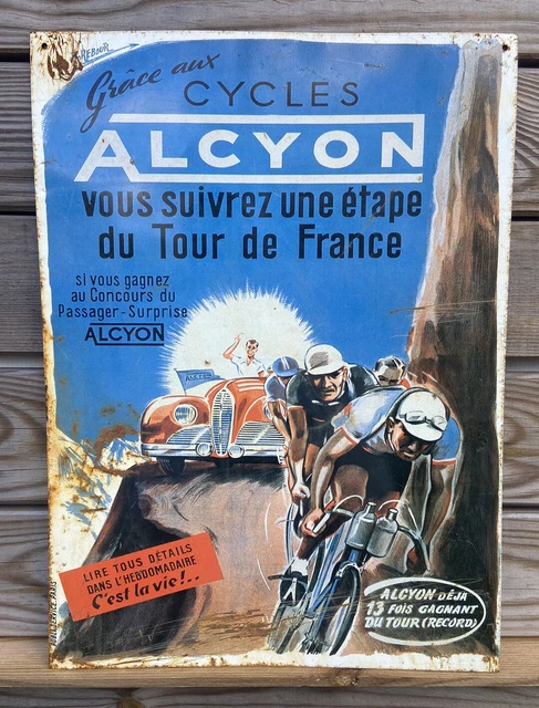 PLAQUE EN TOLE Emaillees Vintage Moto Norton Motors Ltd 1990 Deco Garage EUR 24,99 - FR