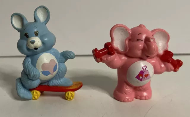 Bisounours Care Bears Carebears Lot de 10 figurines pvc figures Kenner vintage 2