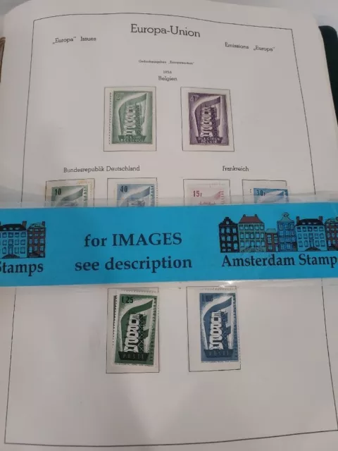 Europa Cept vf almost all MNH complete collection till 1999 in 3 Leuchtturms TOP