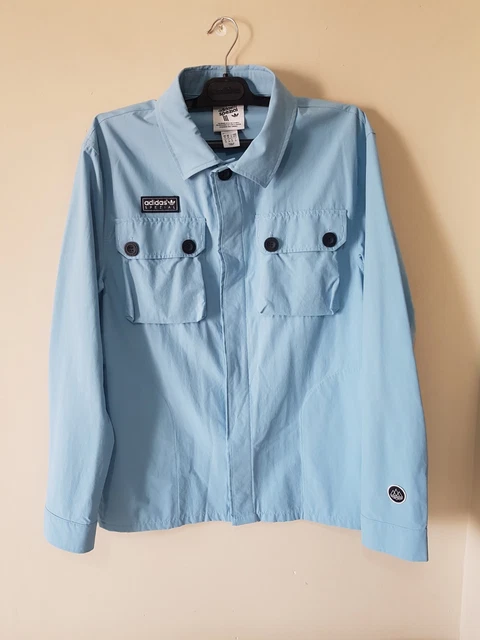 ADIDAS ORIGINALS SPEZIAL Gilbraith Overshirt Clear Blue SPZL