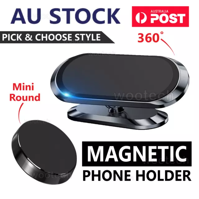 Universal Car Magnetic Phone Holder Metal Plate Dashboard Mount iPhone Samsung