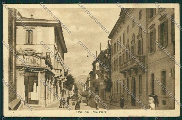 Sondrio città cartolina QQ7376