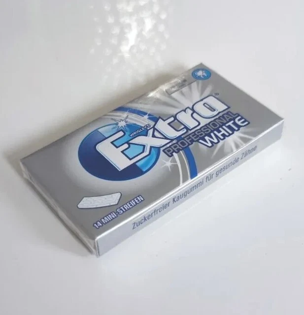 Wrigleys menta piperita extra professionale bianco 14 strisce gomme da masticare