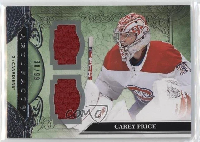 2020-21 Upper Deck Artifacts Stars Horizontal Material Gold /99 Carey Price #124