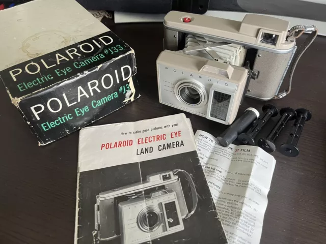 Polaroid Electric Eye Land Camera #J33 With Instructions