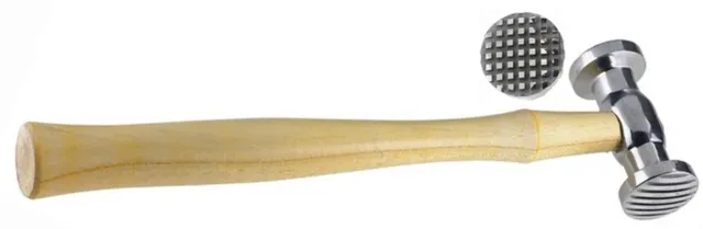 TEXTURING HAMMER  DUAL FACED with  DIMPLES & NARROW STRIPES(ha65)