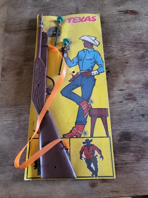 Ancien Pistolet à Fléchettes 'Le Maquisard' - Jouet Vintage - Bon état