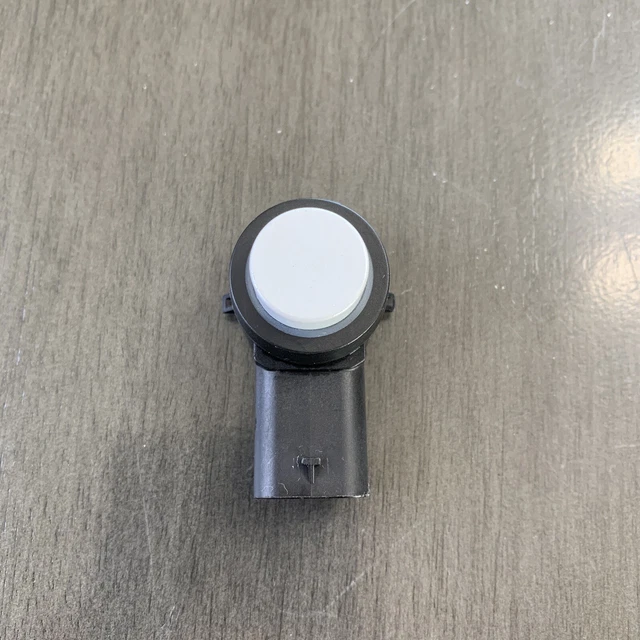 OEM 21-23 Tesla S X PDC Bumper Parking Ultrasonic Sensor White 2525002-11-E