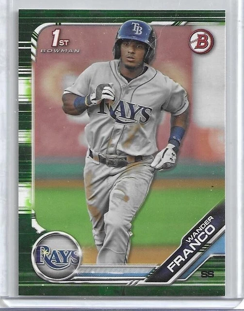 2019 1ST BOWMAN Wander Franco Camo Parallel BP100 0.99 PicClick