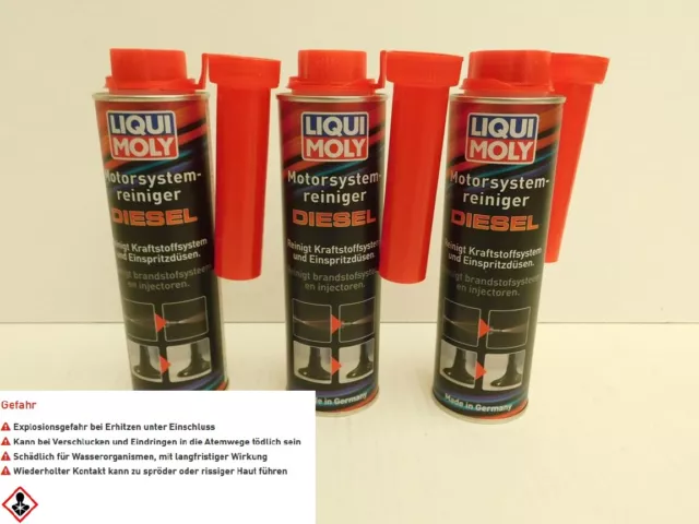 38,44€/l  Liqui Moly Motor System Reiniger Diesel 3 x 300 ml